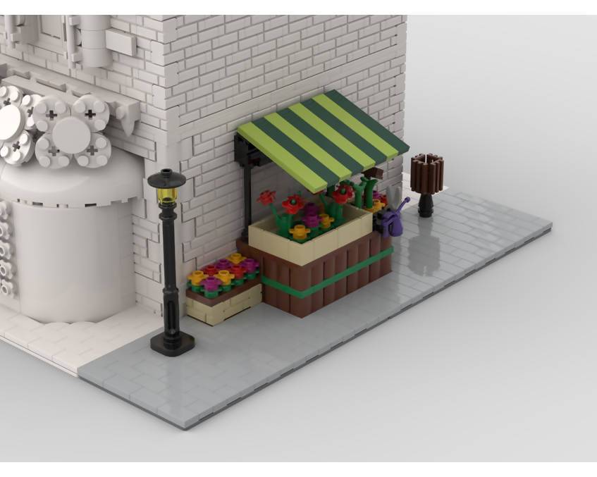 Pack de 8 esquinas modulares: convierte cualquier módulo en una esquina - BuildaMOC