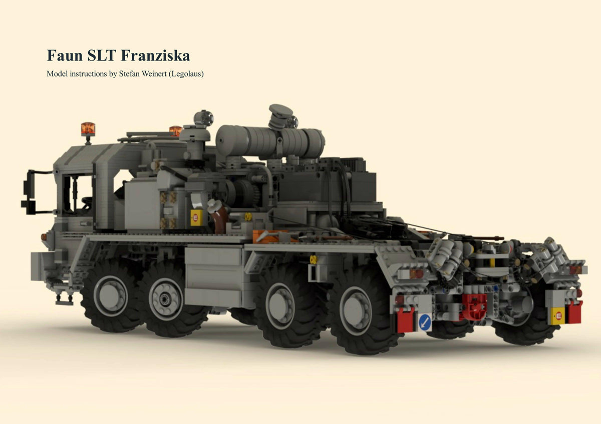 Faun SLT Franziska Schwerlasttraktor - BuildaMOC