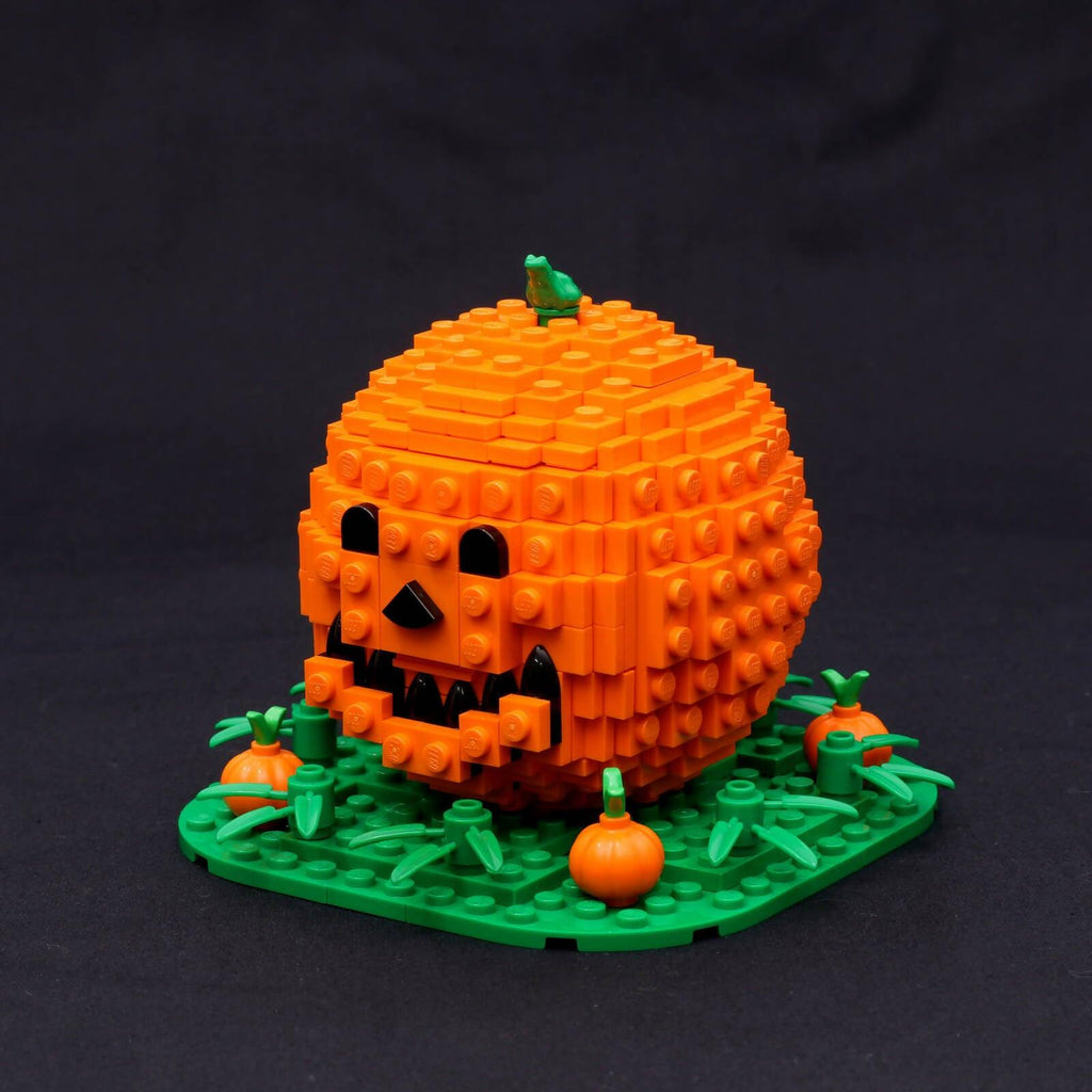  Halloween Block Brick Builder Head Pumpkin Ghost