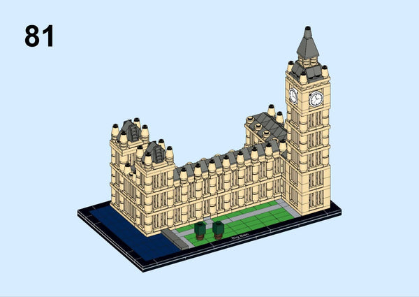 Big Ben London - BuildaMOC