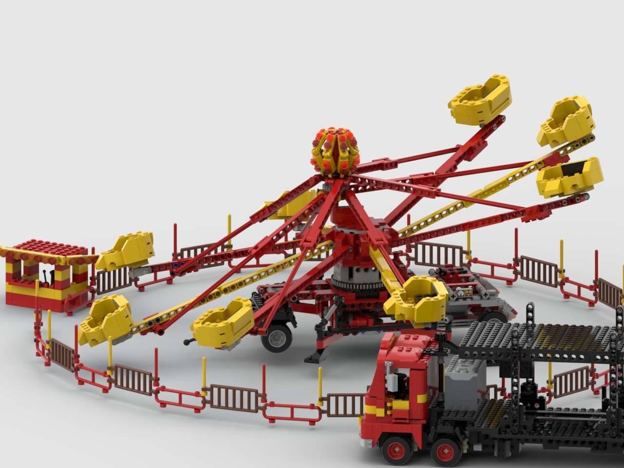 Octopus Fairground ride - BuildaMOC