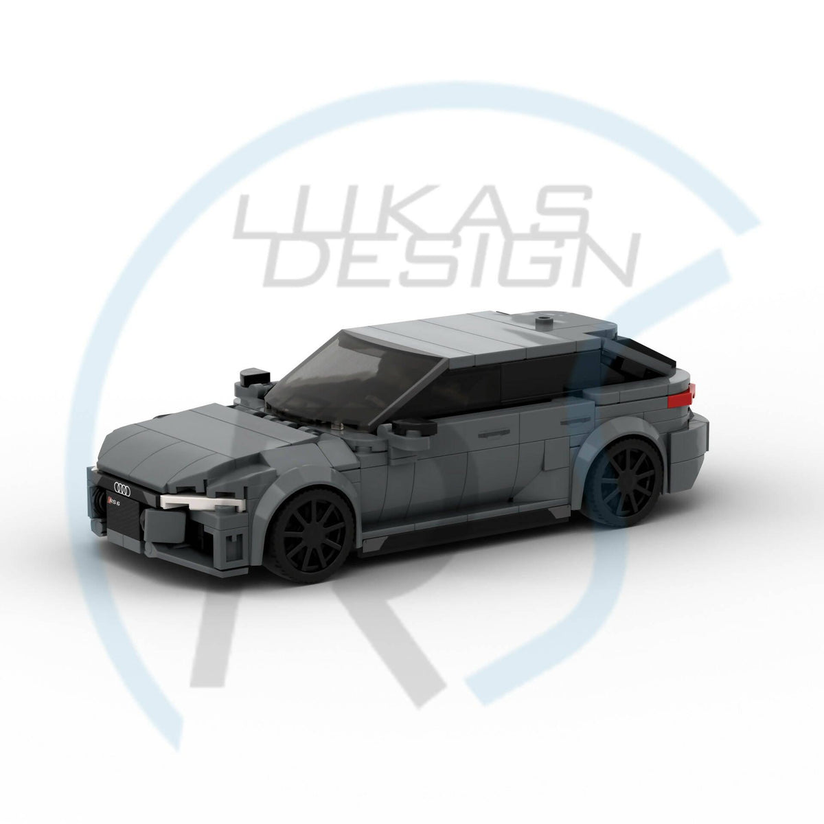 Audi RS6 Avant 2019 – 8 Bolzen breit - BuildaMOC