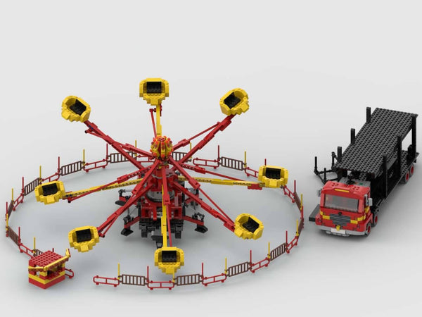 Octopus Fairground ride - BuildaMOC