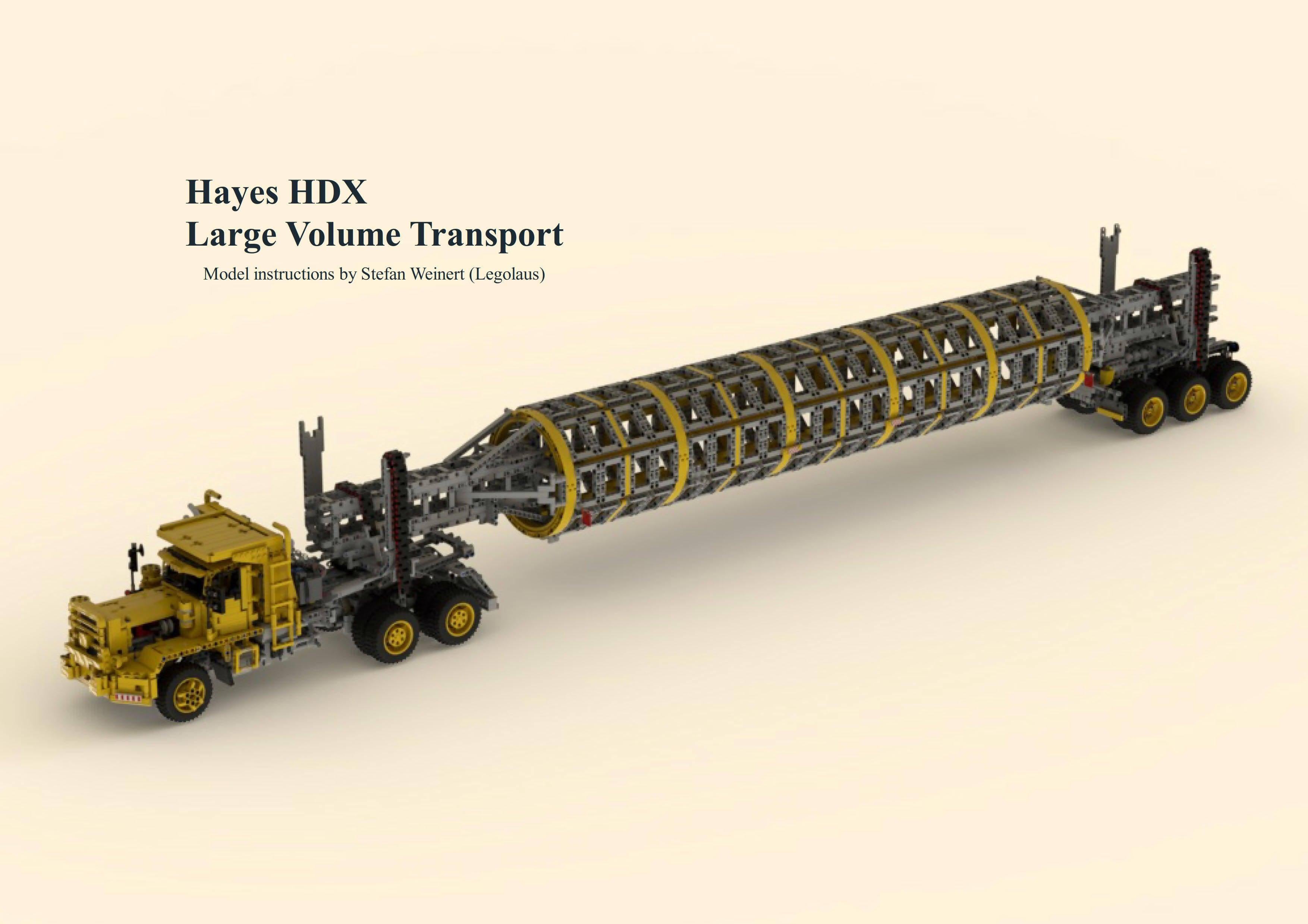 Hayes HDX - Large Volume Transport - BuildaMOC