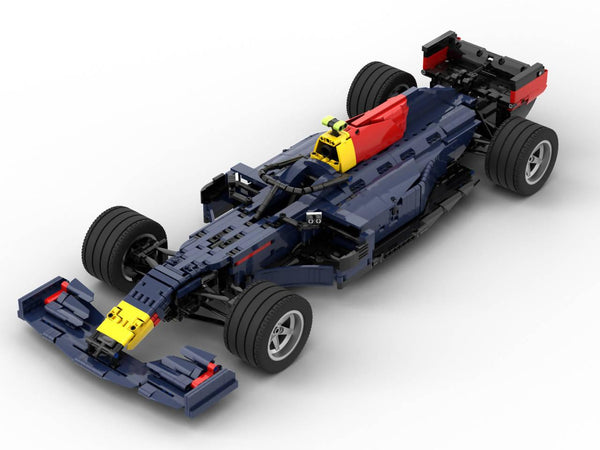Red/Blue Racing Formula 2021 Detailed Edition 1:8 Scale - BuildaMOC
