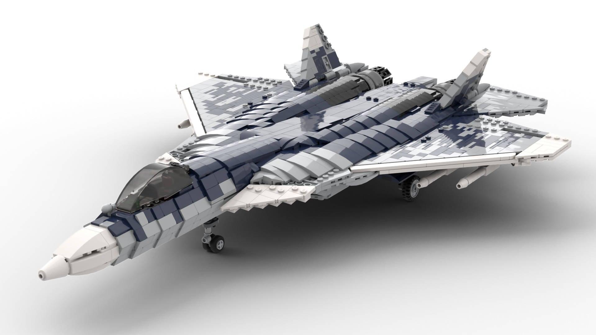 Su-57 Felon - BuildaMOC