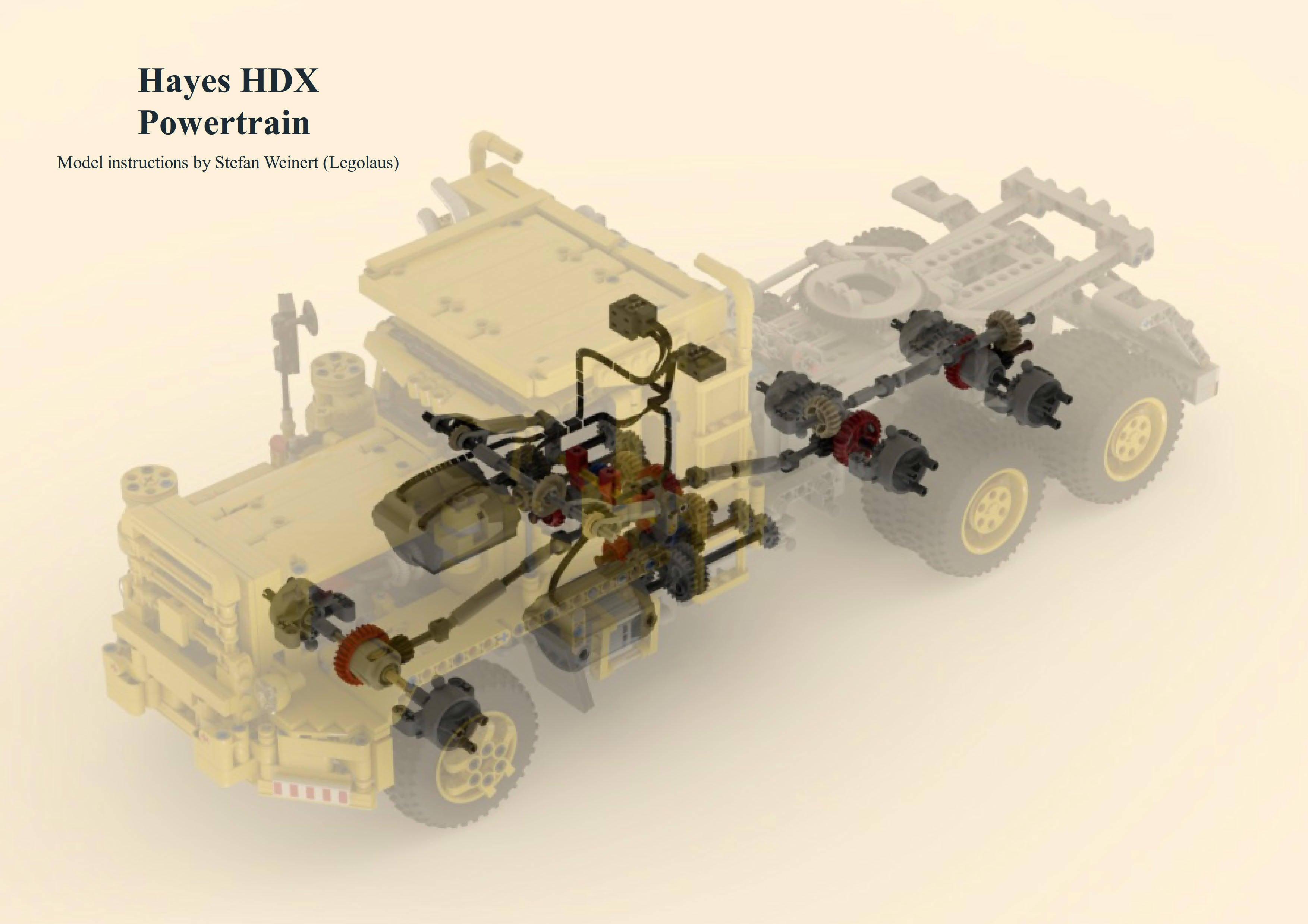 Hayes HDX - Large Volume Transport - BuildaMOC