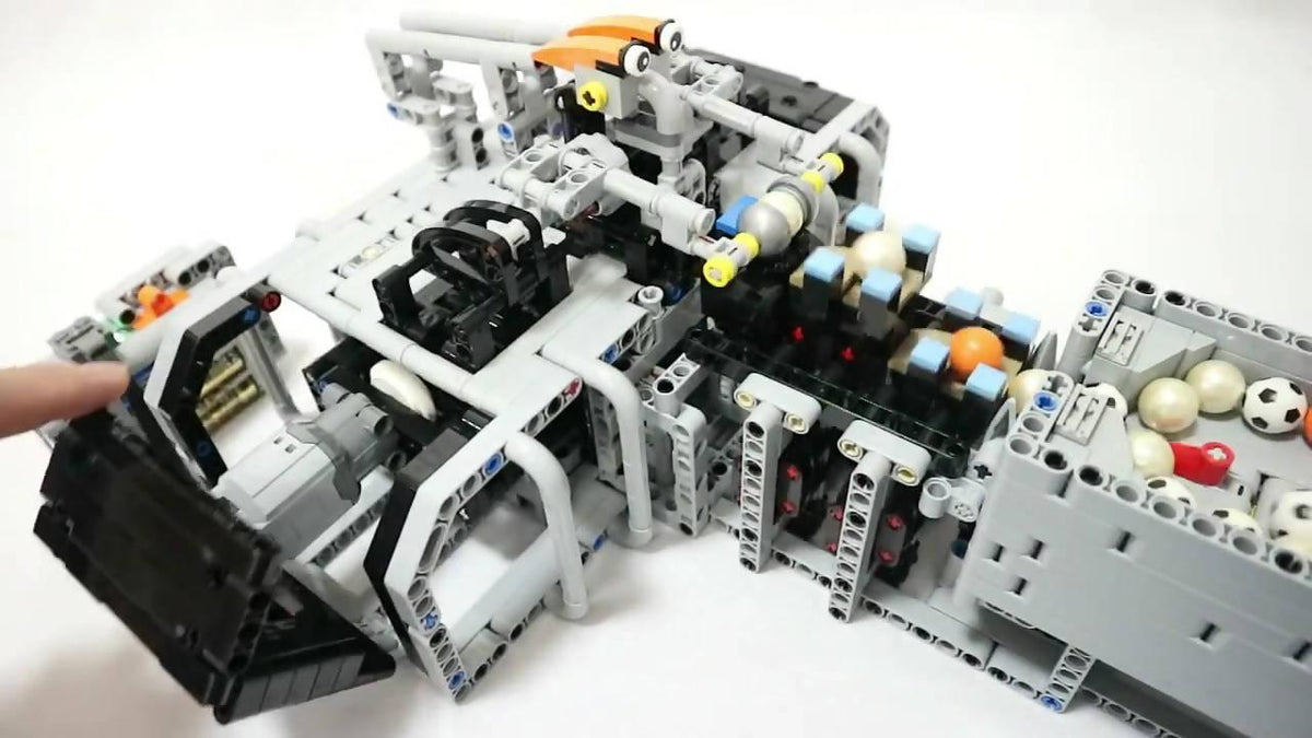 GBC - Máquina para hacer rodar bolas n.º 17, de Rimo Yaona  - BuildaMOC