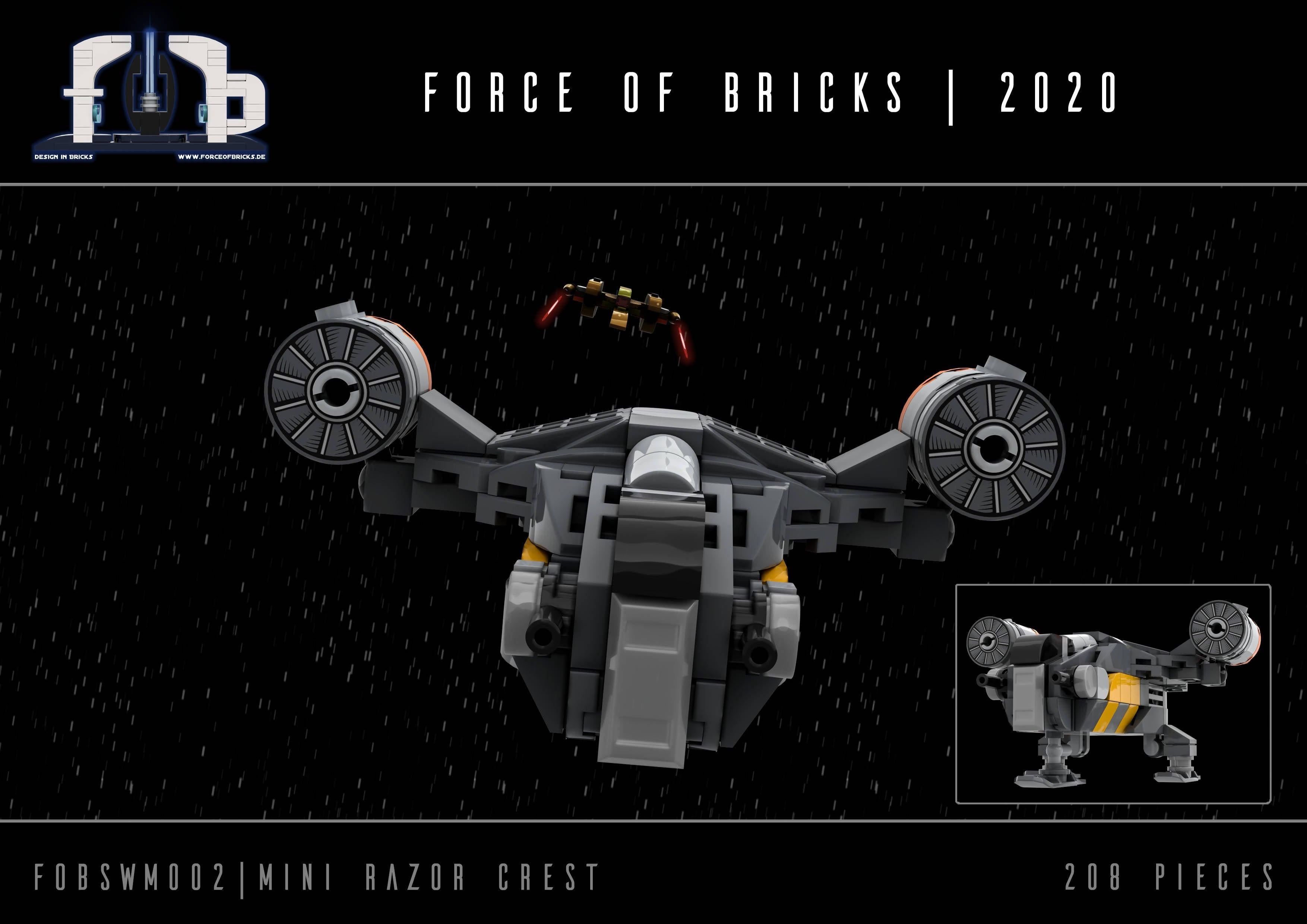 Mini Mando's Ship - BuildaMOC