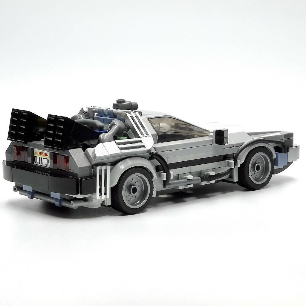 DeLorean Time Machine - Back to the Future Part I - BuildaMOC