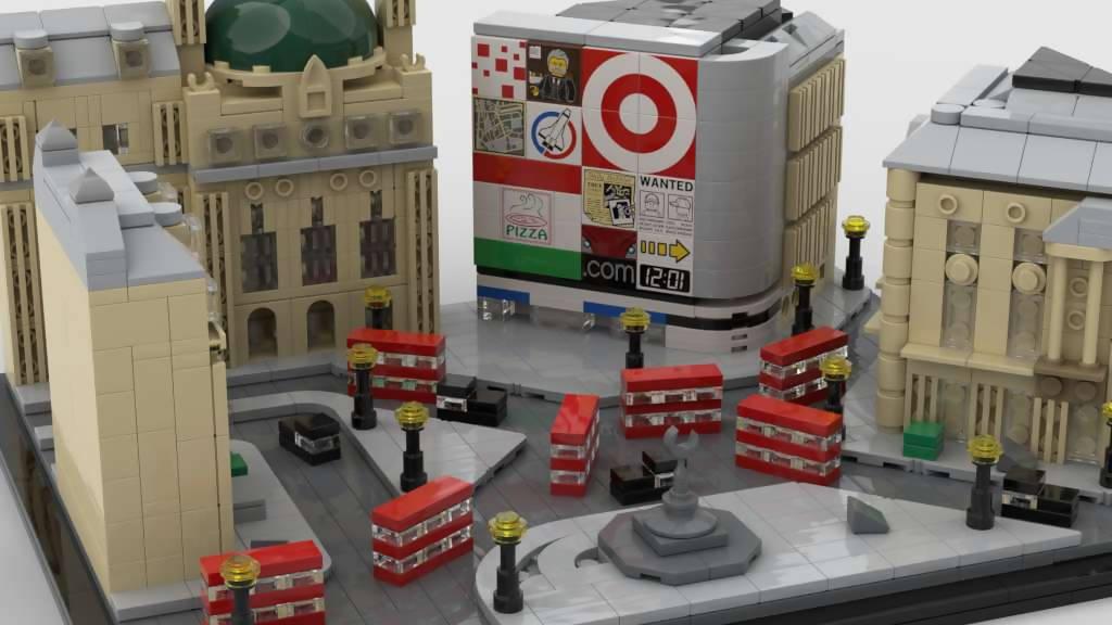 Piccadilly Circus (London) - BuildaMOC