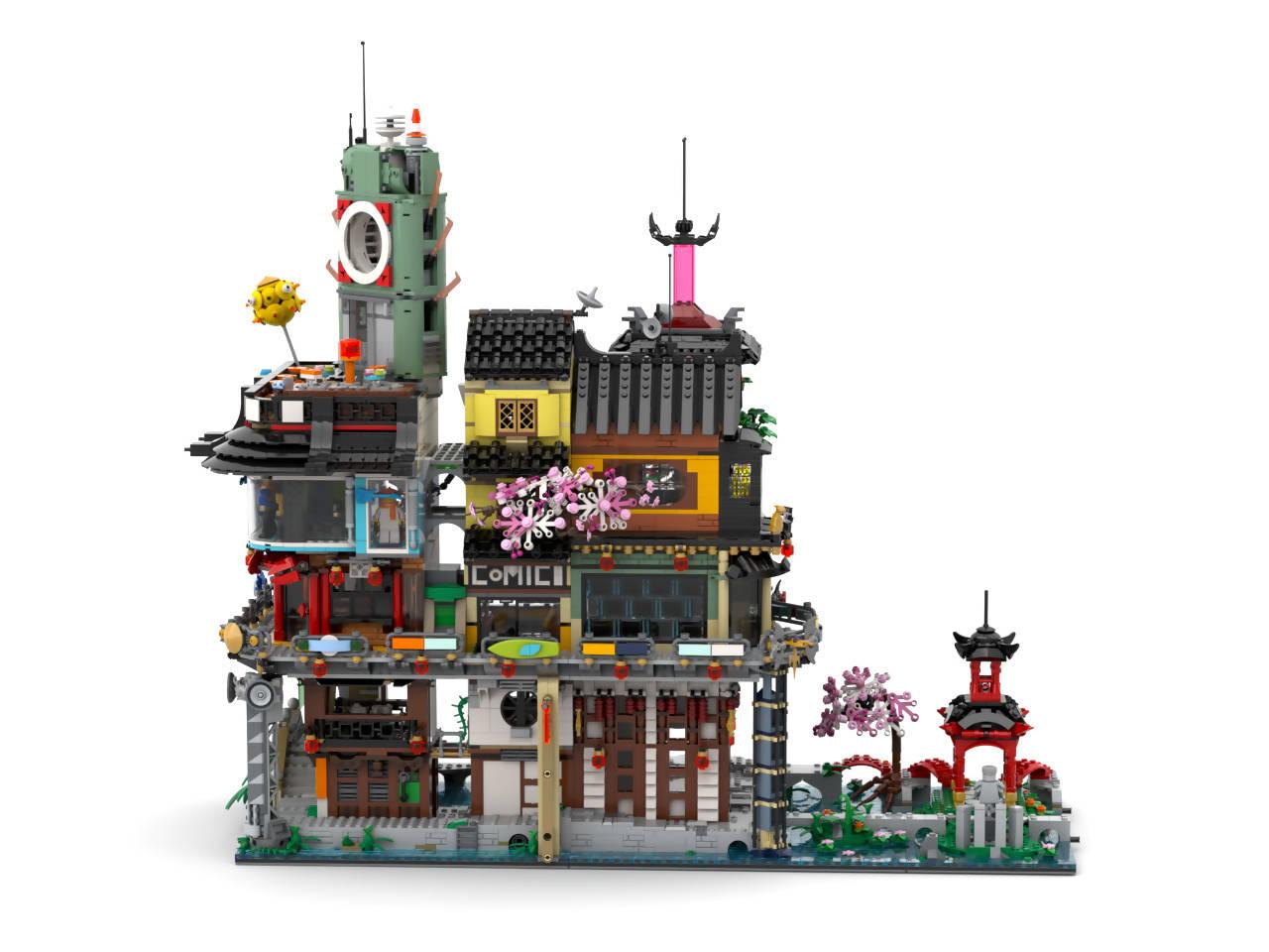 Ninjago City Expansion - BuildaMOC