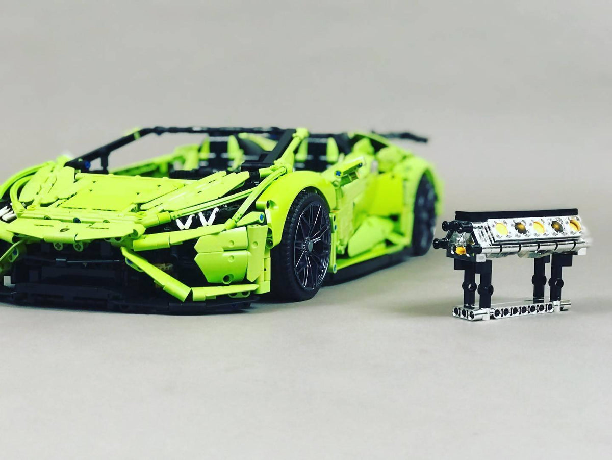 Huracan Evo Spyder - Paquete de piezas adicionales del 42115 Sián - BuildaMOC