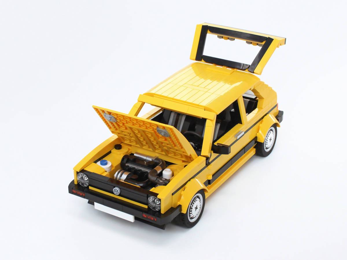 VW Golf Mk1 - BuildaMOC