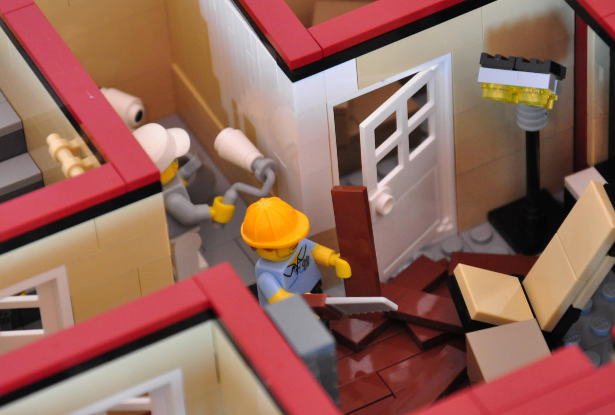 Tienda modular de vinos y flores - BuildaMOC