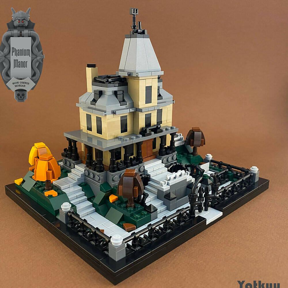 Mini Phantom Manor, by Yatkuu - BuildaMOC