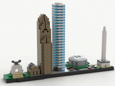 Houston Skyline - BuildaMOC