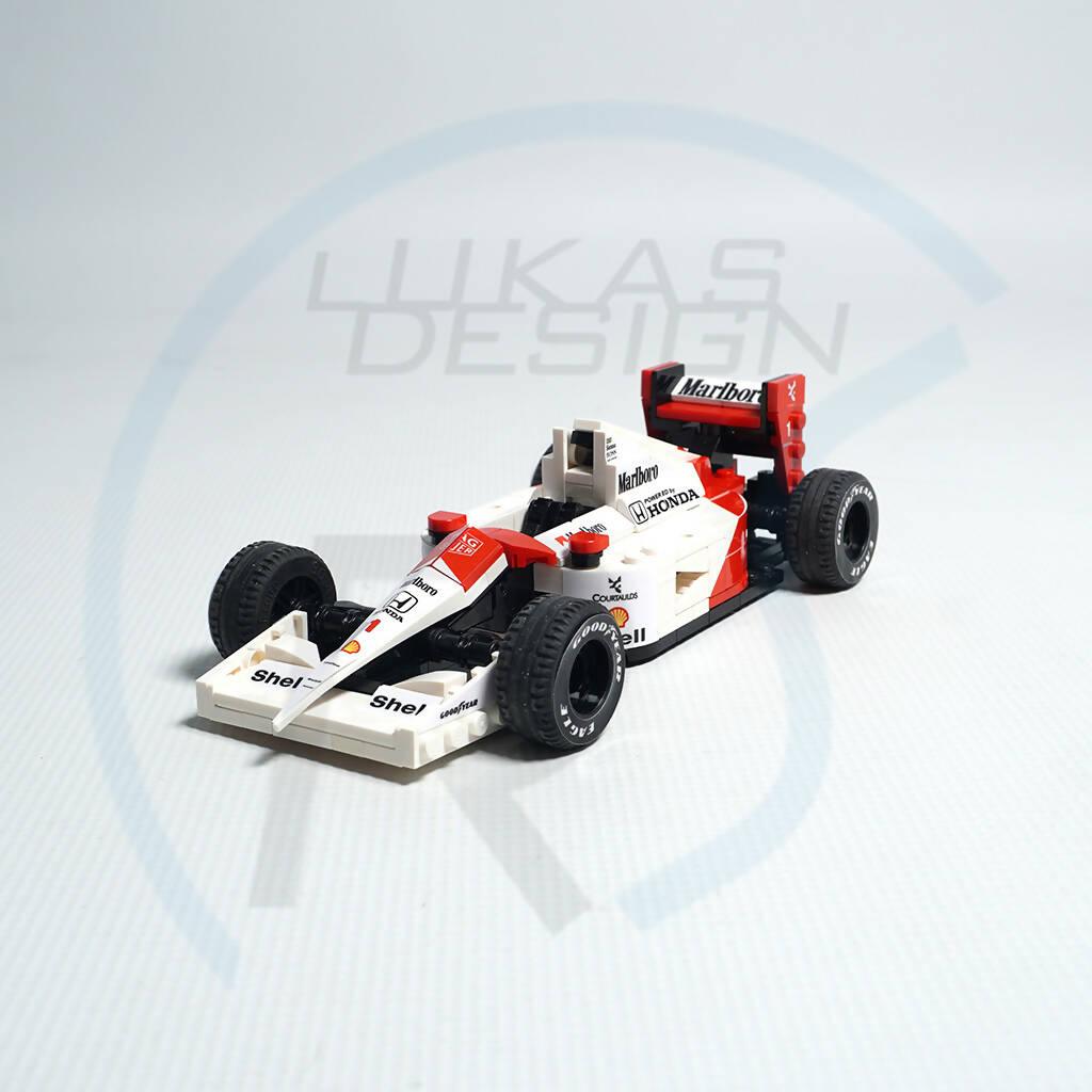 McLaren MP 4/6 1:24 scale - BuildaMOC