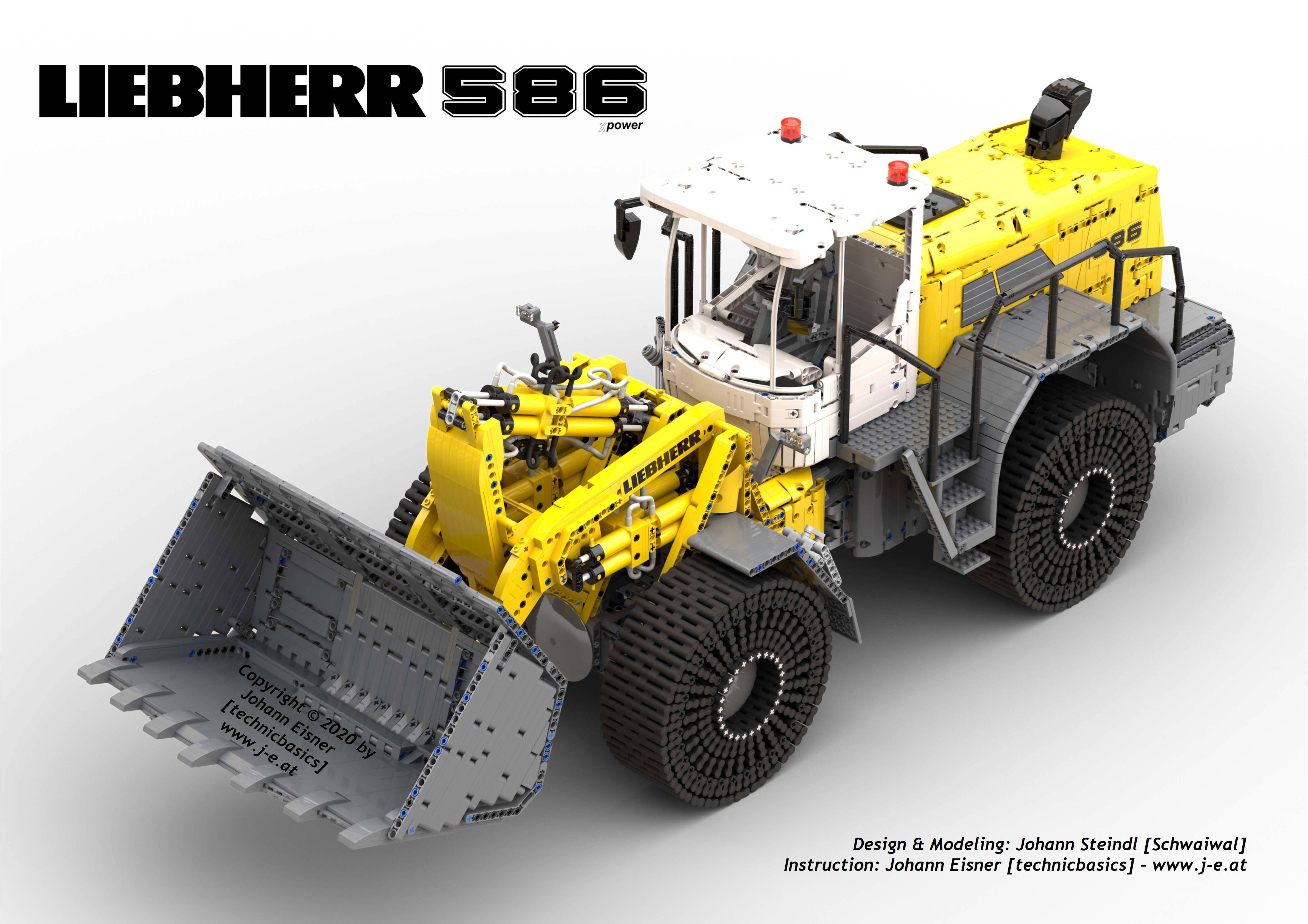 Wheel Loader L586 - BuildaMOC