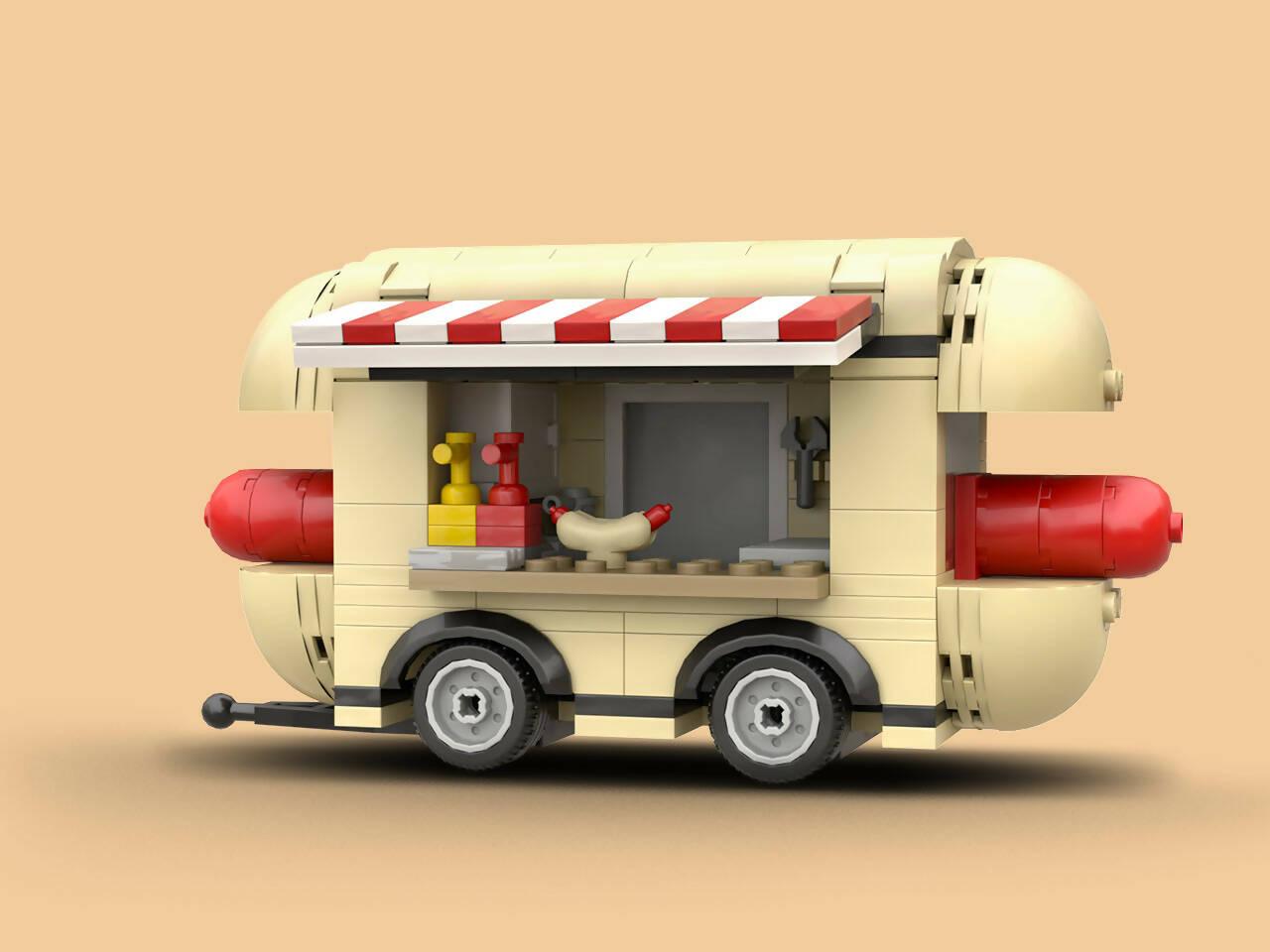 Hotdog Trailer - BuildaMOC