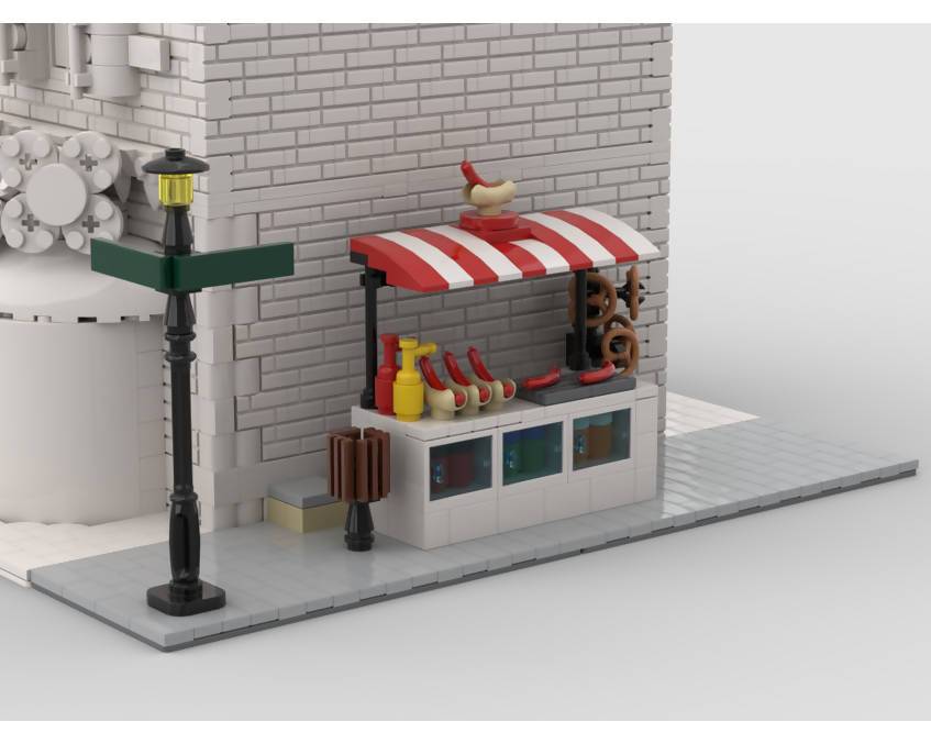 Pack de 8 esquinas modulares: convierte cualquier módulo en una esquina - BuildaMOC