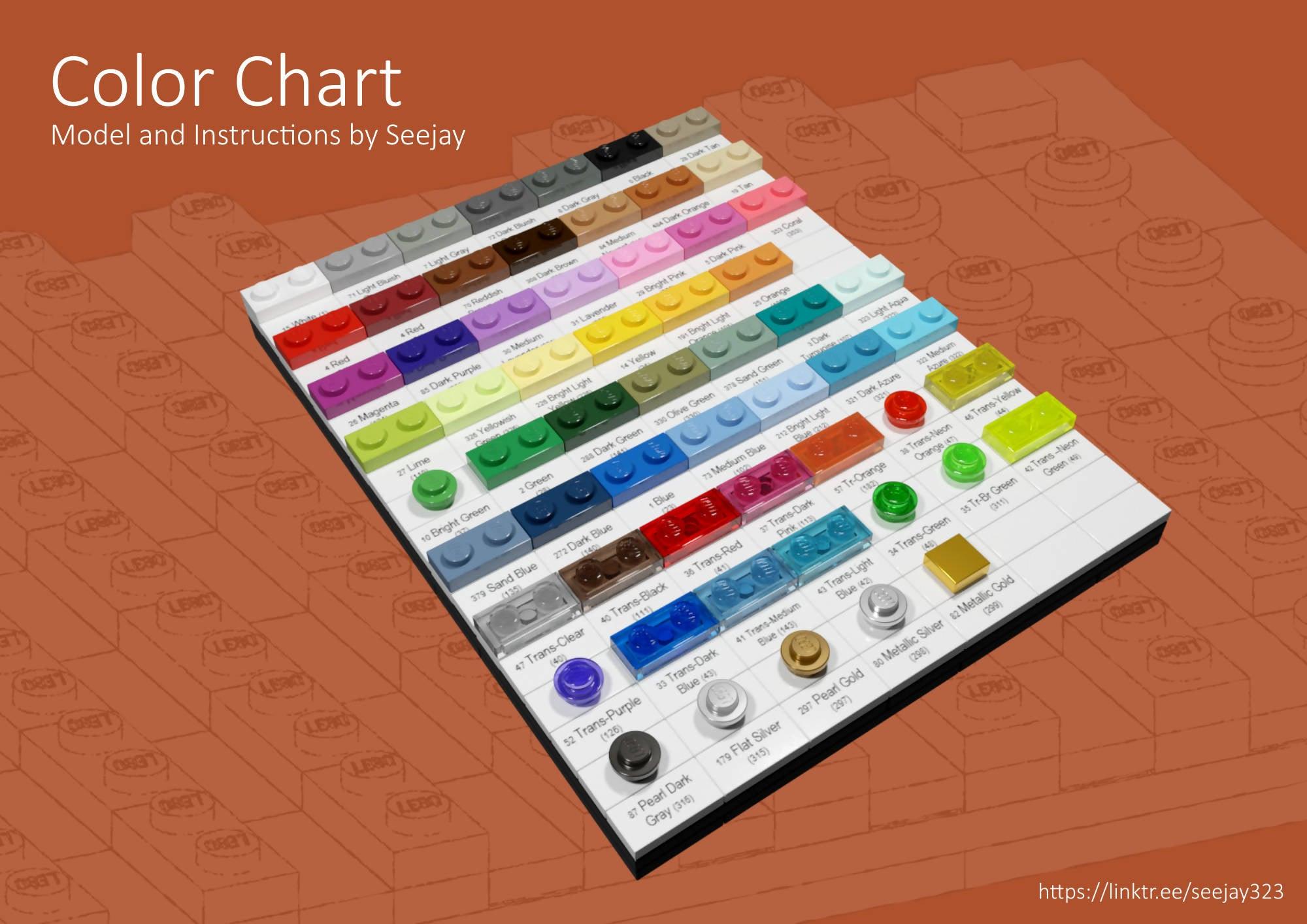 Color Chart - BuildaMOC