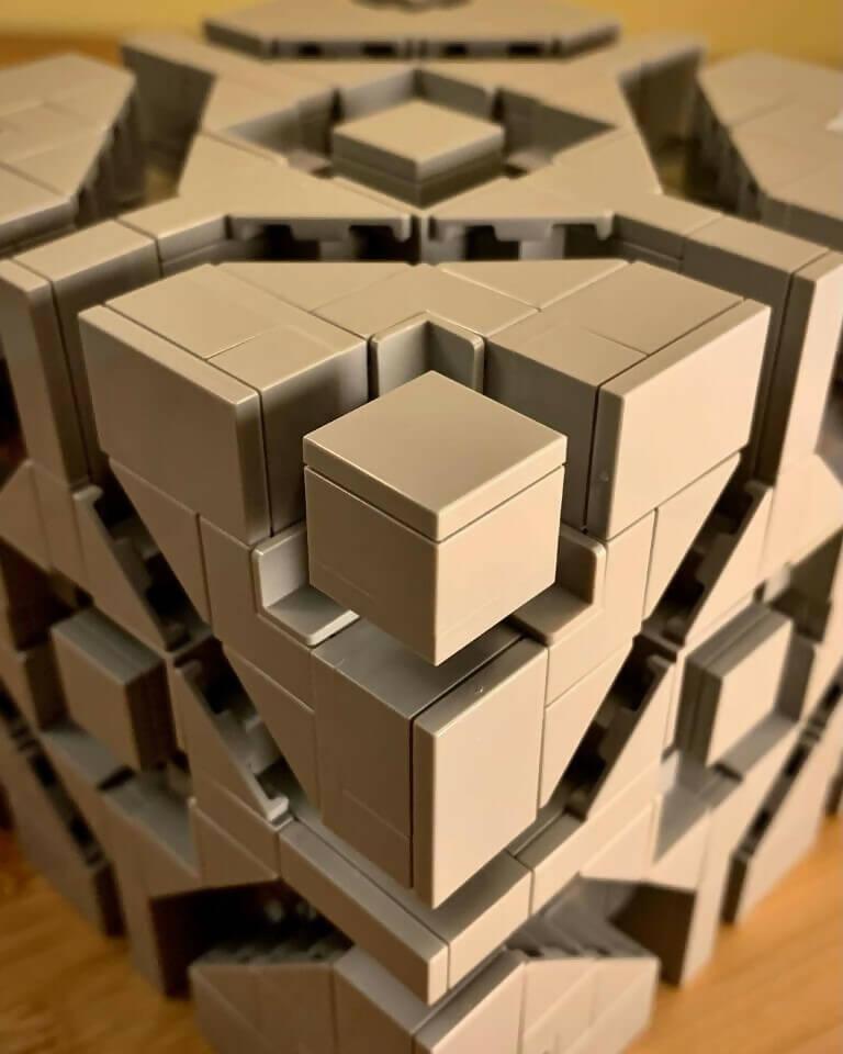 Cube 45, by Zachary Steinman - BuildaMOC