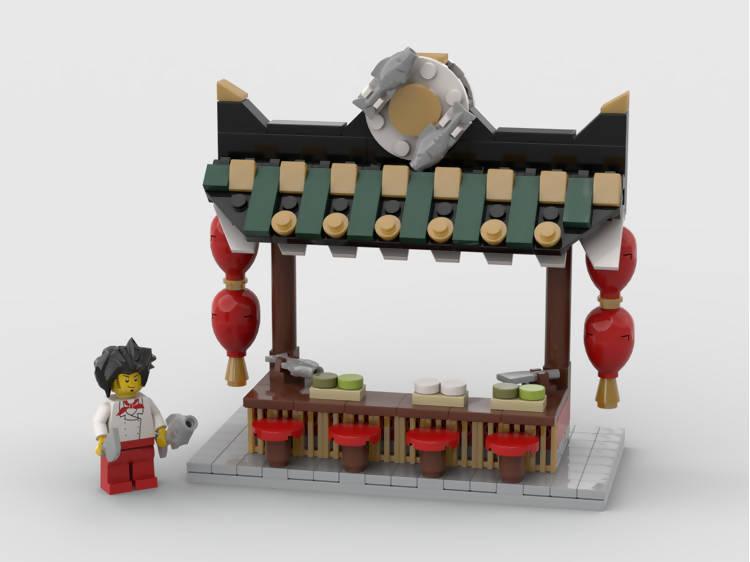 Modulare China Town Street | Bau aus 6 MOCs - BuildaMOC