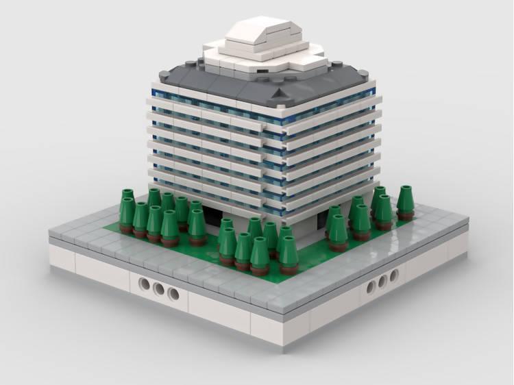 Wolkenkratzer Modular City | Bau aus 14 MOCs - BuildaMOC