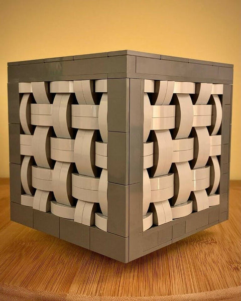 Woven Basket Cube, by Zachary Steinman