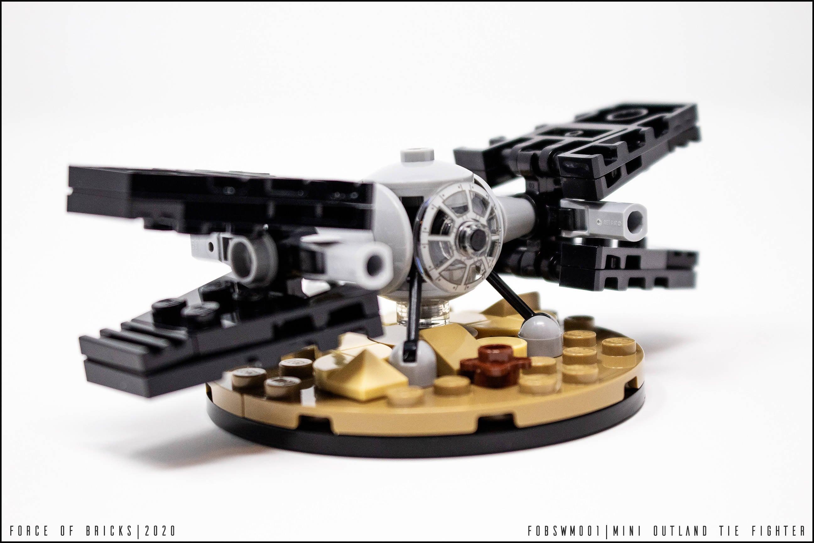 Mini Outland TIE Fighter - BuildaMOC