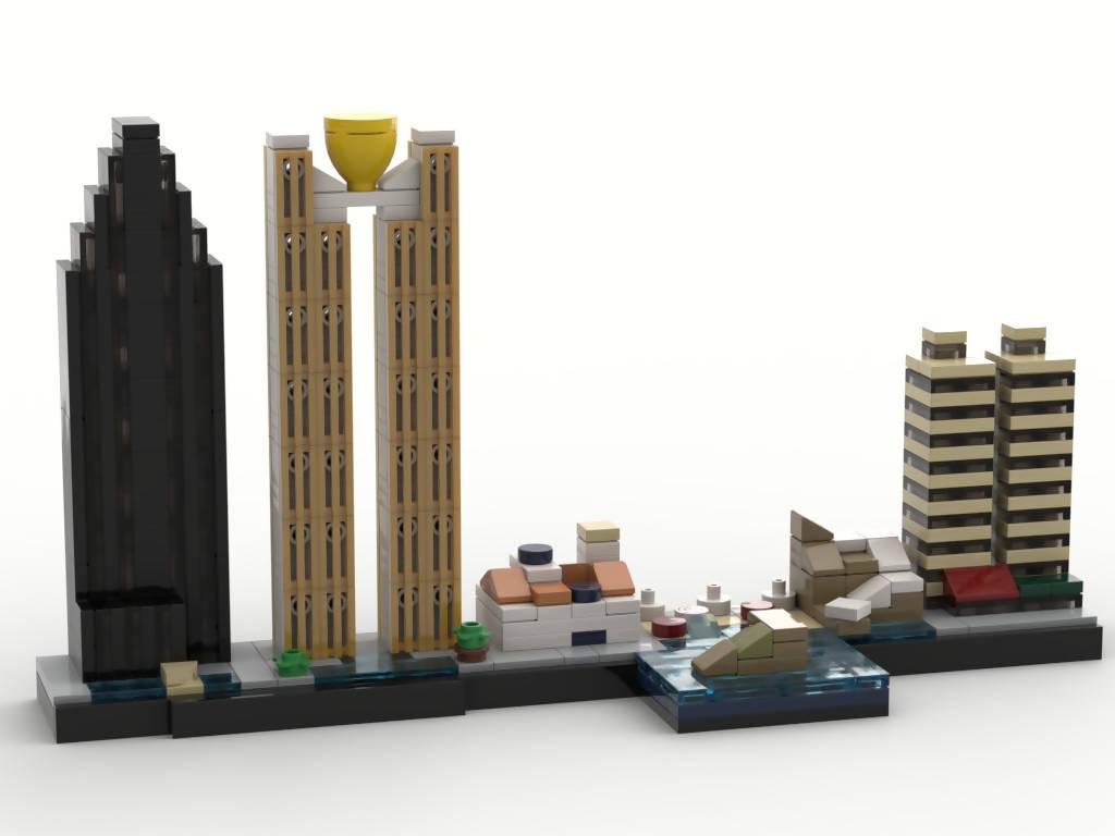 Benidorm Skyline - BuildaMOC