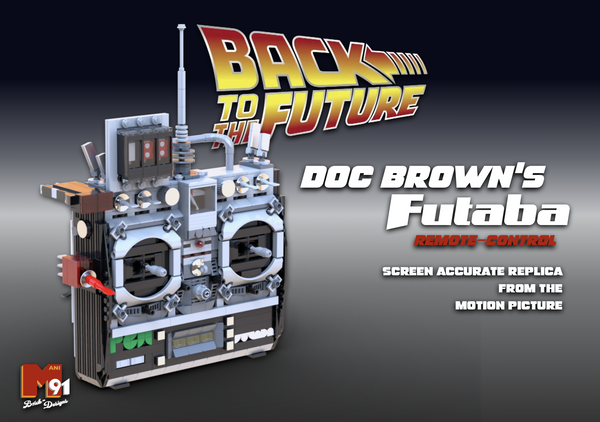 Doc Brown's Futaba DeLorean Remote Control