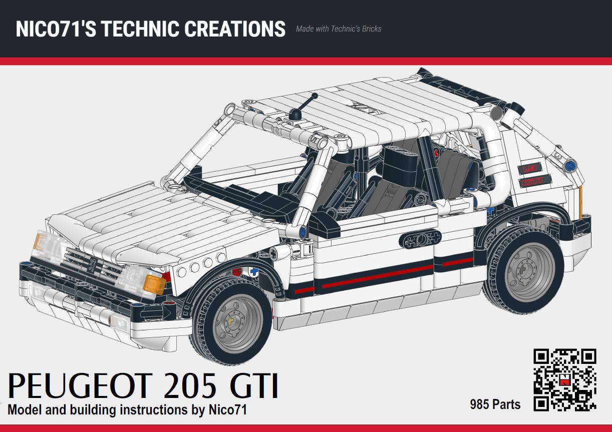 Peugeot 205 GTI - BuildaMOC