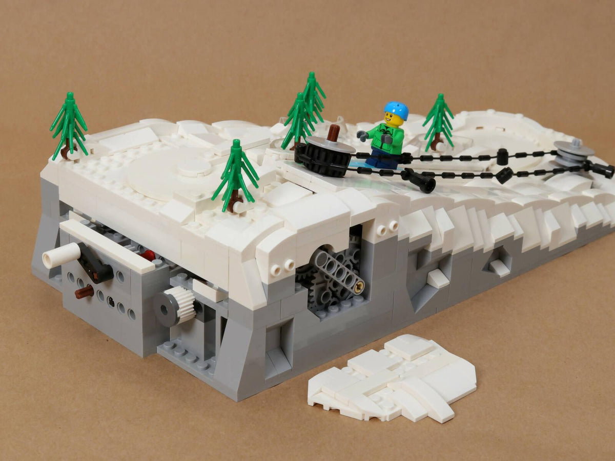 Pista de esquí en funcionamiento - BuildaMOC