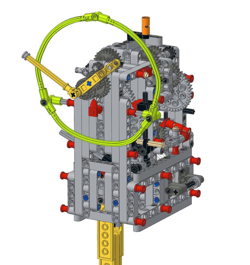 Reloj de péndulo de Galileo de LEGO - BuildaMOC