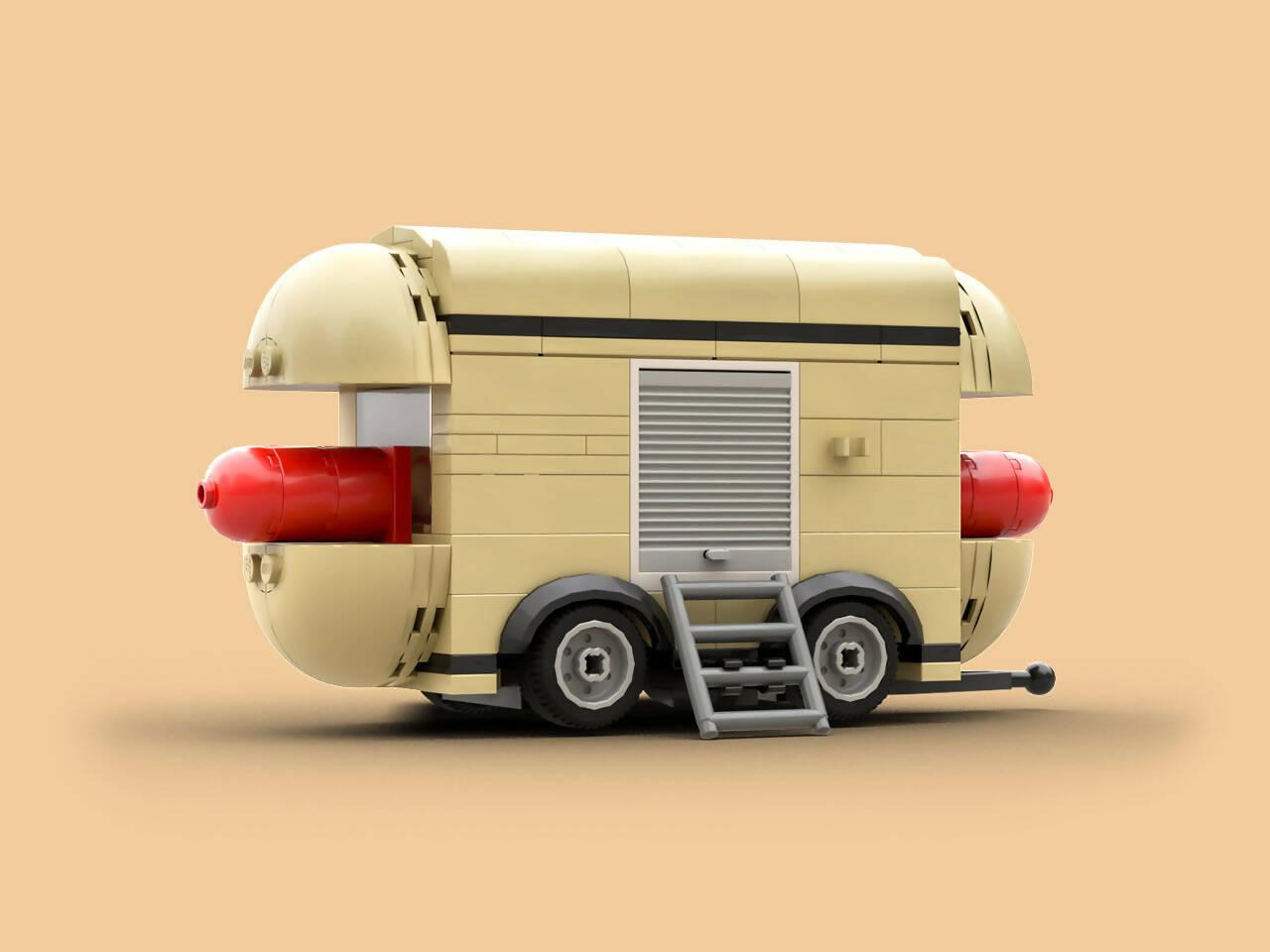 Hotdog Trailer - BuildaMOC