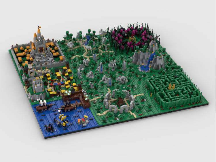 Fantasy-Welt | Bauen aus 9 MOCs - BuildaMOC