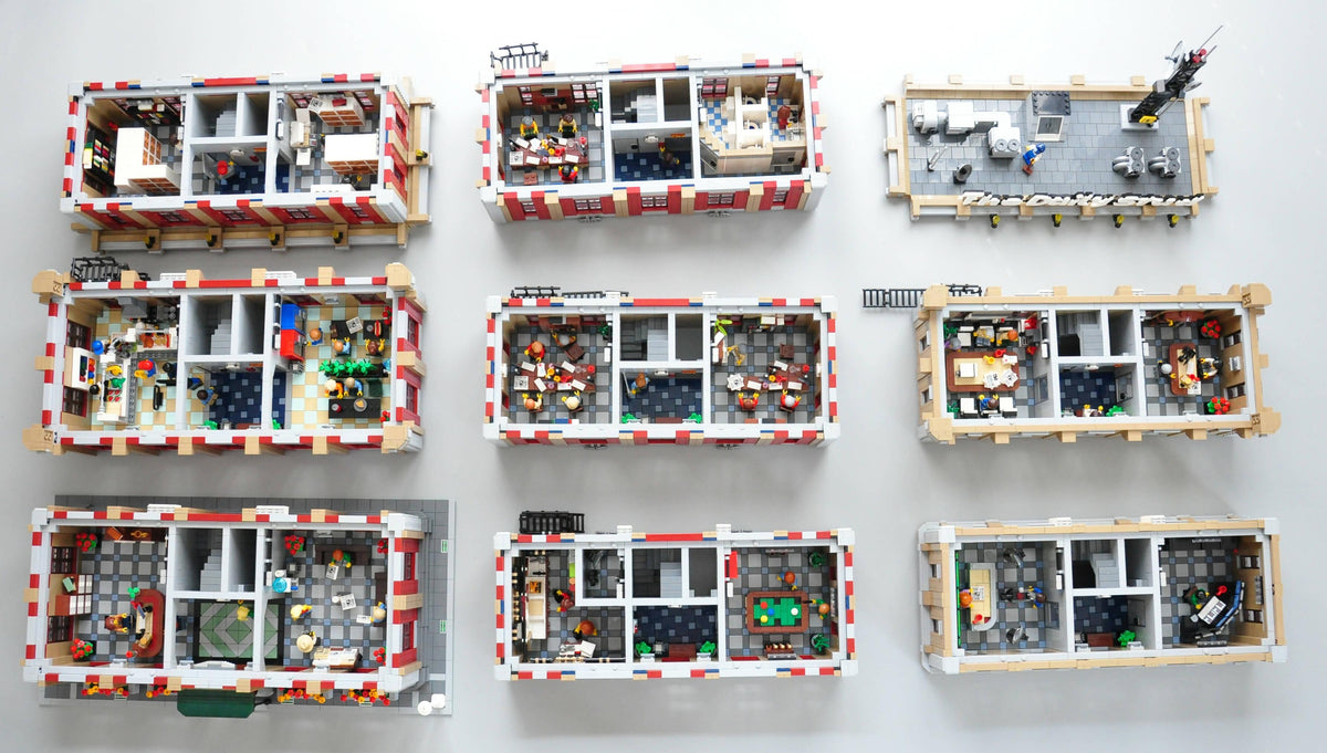 Modularer Wolkenkratzer „The Daily Stud“ - BuildaMOC