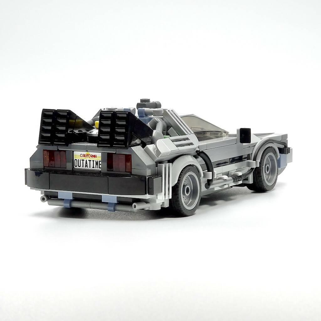 DeLorean Time Machine - Back to the Future Part I - BuildaMOC