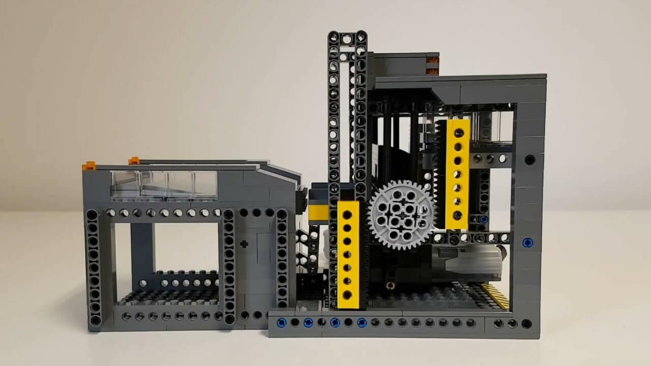 LEGO GBC - Gear Rack Elevator, by mickthebricker - BuildaMOC