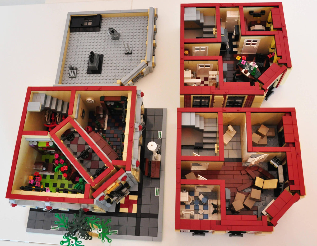 Tienda modular de vinos y flores - BuildaMOC