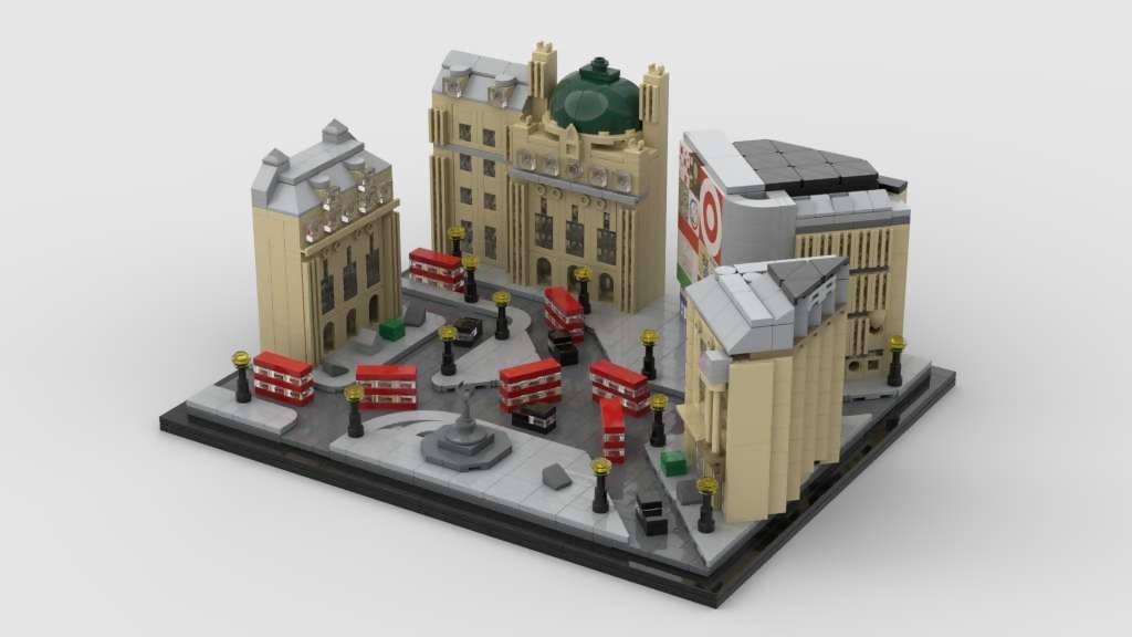 Piccadilly Circus (London)  - BuildaMOC