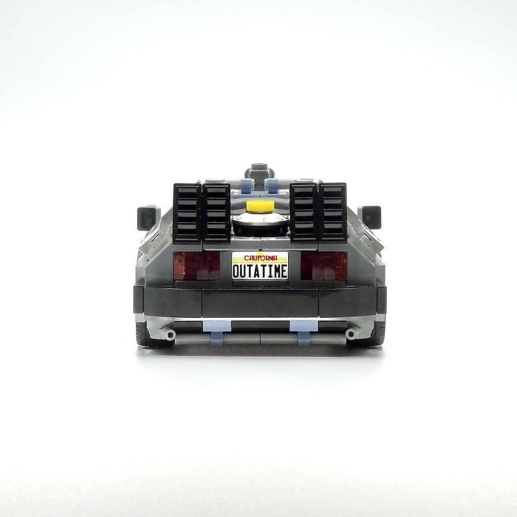 DeLorean Time Machine - Back to the Future Part I - BuildaMOC