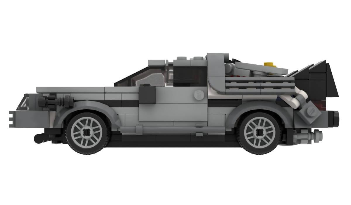 Delorean Time Machine - BuildaMOC