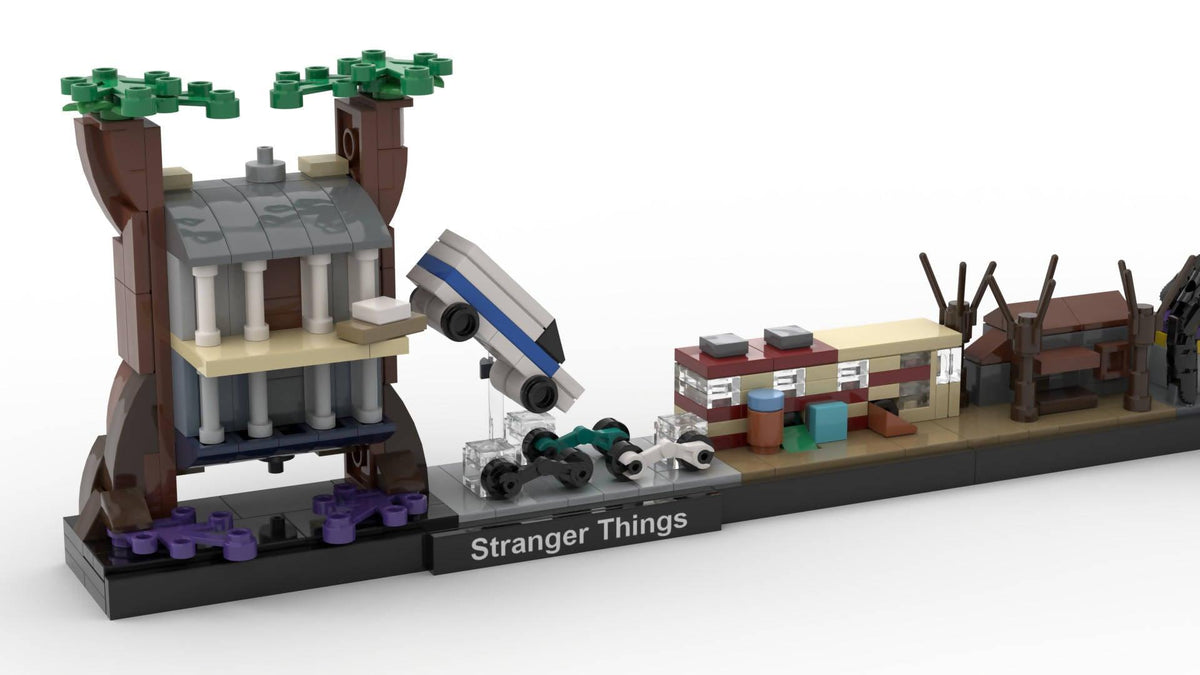 Arquitectura del horizonte de Stranger Things - BuildaMOC