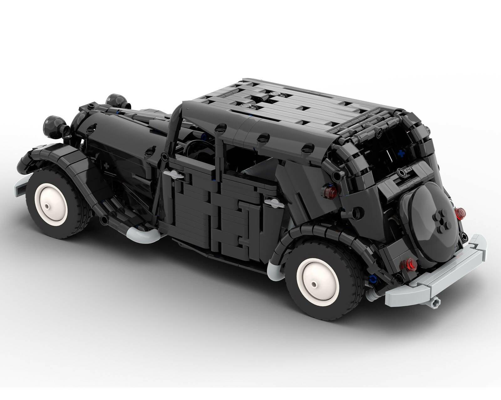 Citroën Traction Avant - BuildaMOC