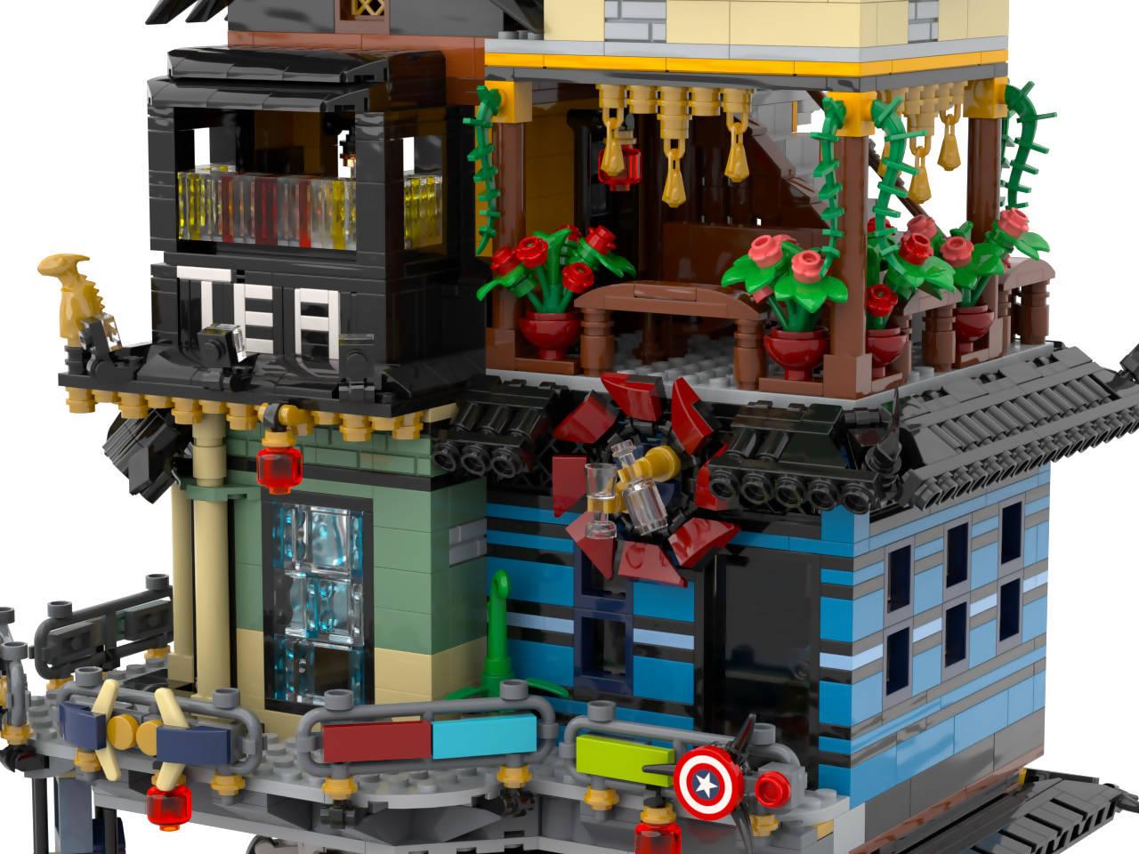 Ninjago City Expansion - BuildaMOC