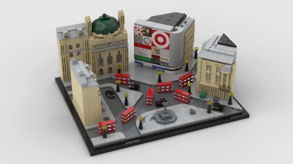 Piccadilly Circus (London)  - BuildaMOC