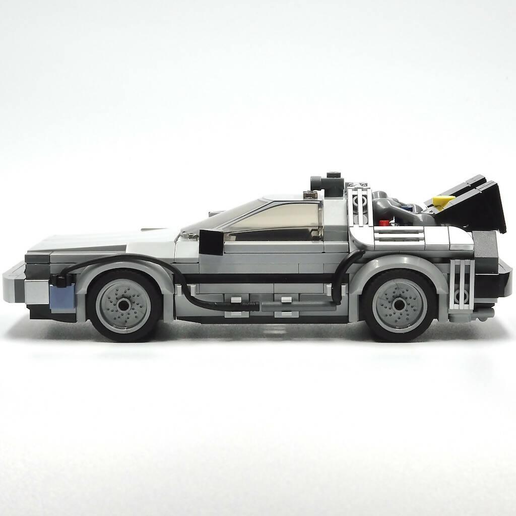 DeLorean Time Machine - Back to the Future Part I - BuildaMOC